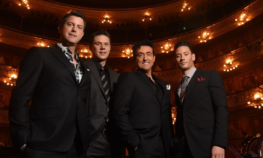 Il Divo volta ao Brasil em 2019 para shows em seis capitais